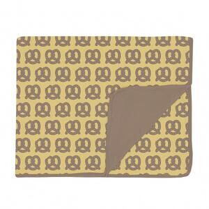 NEW KICKEE toddler blanket - 40x60 in giant pretzel
